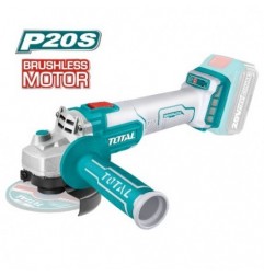 TOTAL 40895  
 Amoladora Brushless a batería TAGLI201258  
 20 V