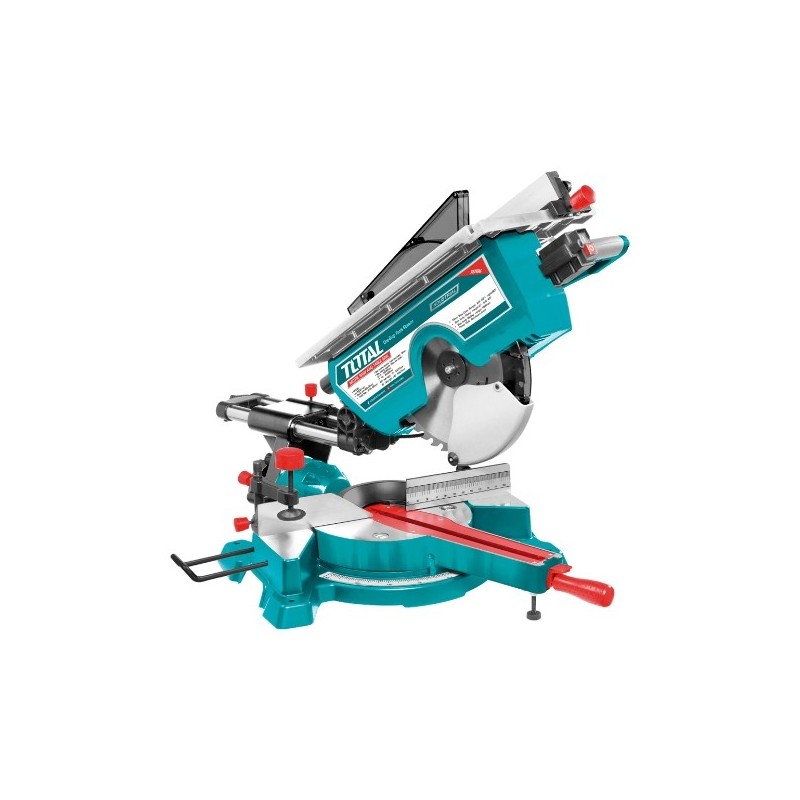 TOTAL 40912  
 Ingletadora con mesa TMS43183051  
 1800 W - Ø 305 mm