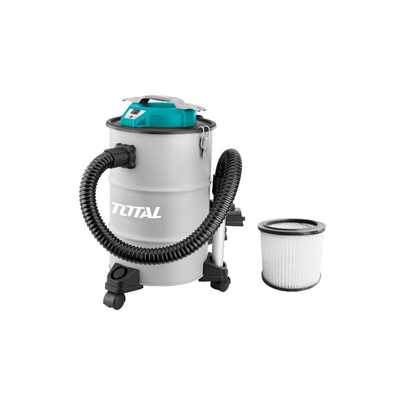 TOTAL 40913  
 Aspirador de ceniza TAVC12201  
 1200 W - 20 l