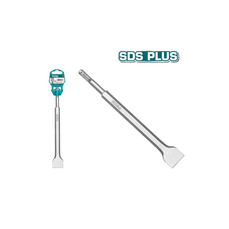 TOTAL 40920  
 Cincel SDS PLUS TAC15121412  
 250 x 40 mm