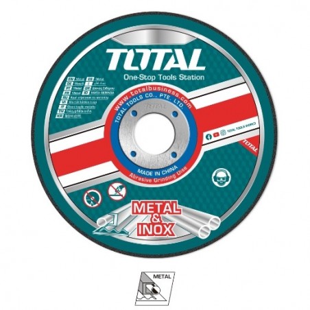 TOTAL 40922  
 Caja de 10 discos corte TAC2211  
 Ø125 mm