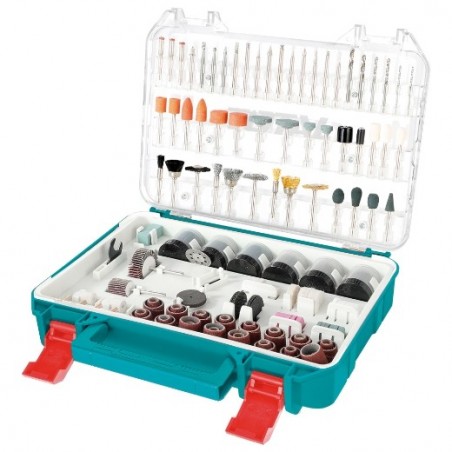 TOTAL 40927  
 Kit accesorios miniamoladora TACSD13571