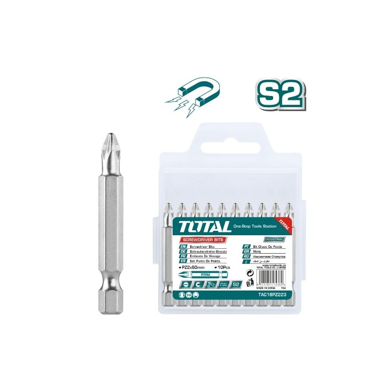 TOTAL 40929  
 Puntas - PZ2 TAC16PZ223  
 50 mm