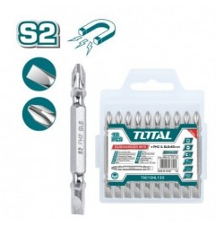 TOTAL 40930  
 Puntas - PH2 / SL6 TAC16HL133  
 65 mm