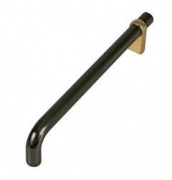 AMIG 4096  
 Tirador 78  
 96 mm  
 Aluminio  
 Negro/Oro