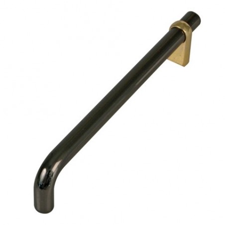 AMIG 4096  
 Tirador 78  
 96 mm  
 Aluminio  
 Negro/Oro