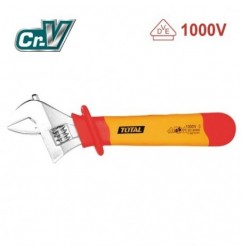 TOTAL 40972  
 Llave aislada ajustable THIADW  
 250 mm  
 Cromo vanadio (Cr-V)