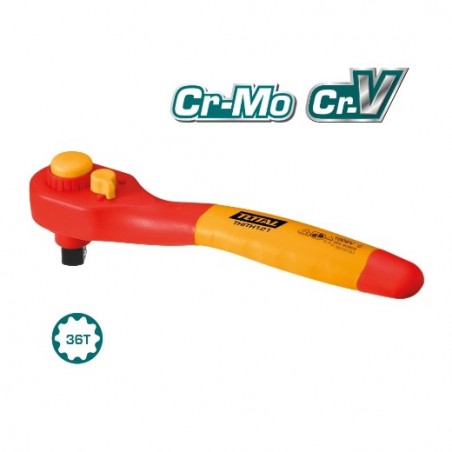 TOTAL 40973  
 Llave aislada carraca THIRTH121  
 250 mm