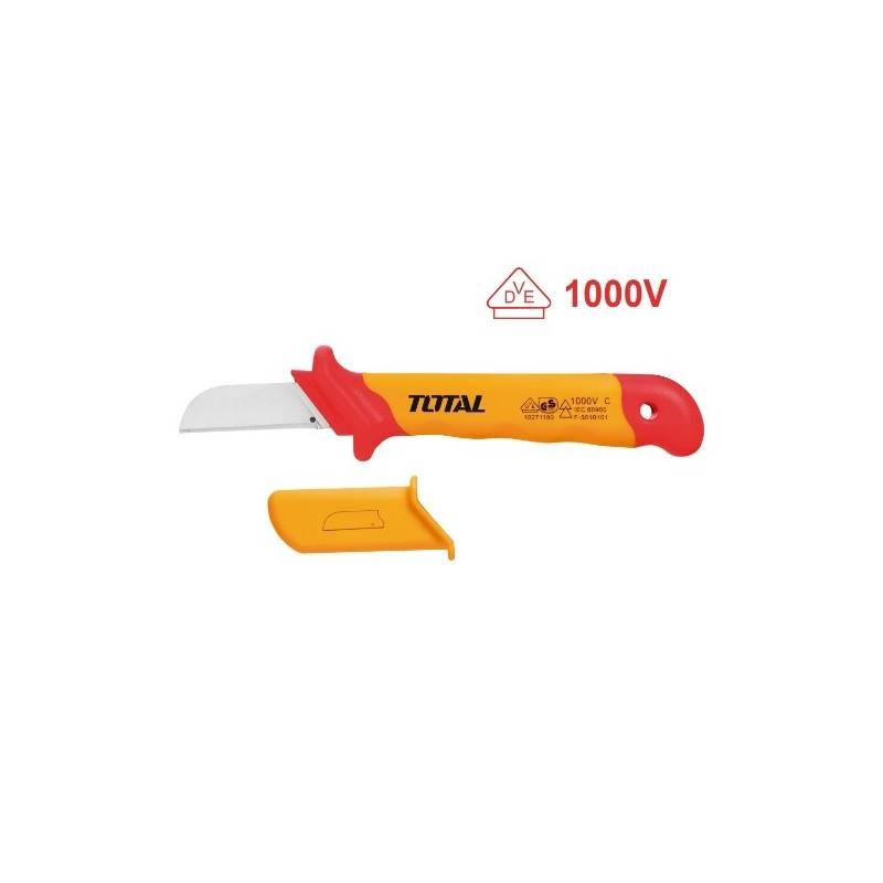 TOTAL 40981  
 Cuchillo aislado pelacables THICK1801  
 180 mm