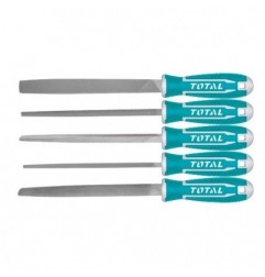 TOTAL 40983  
 Juego de 5 limas THT918516  
 200 mm