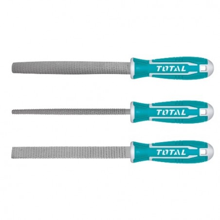TOTAL 40984  
 Juego de 3 limas THT918326  
 200 mm