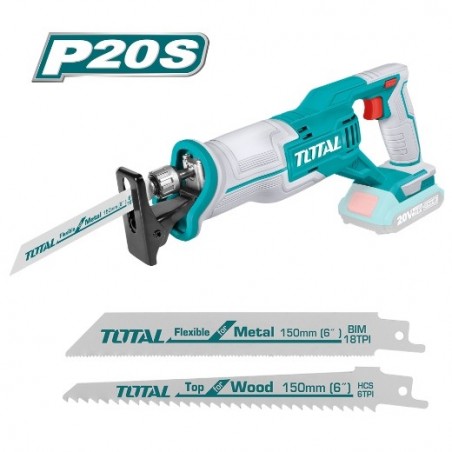 TOTAL 41096  
 Sierra sable a batería TRSLI1152  
 20 V