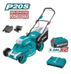 TOTAL 41107   Cortacésped Brushless a batería TLMLI20182   40 V