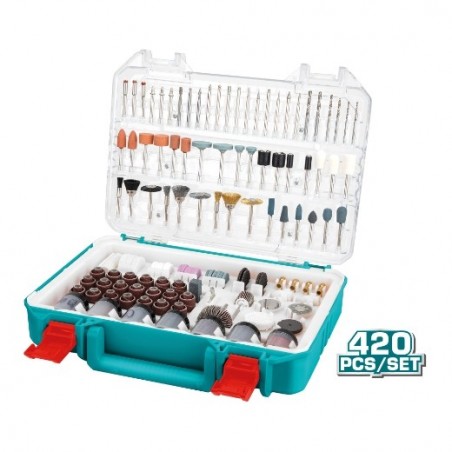 TOTAL 41156  
 Set miniamoladora TAKMG4208