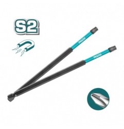 TOTAL 41165  
 Puntas - TORX T25 TACIM16T25  
 T25 x 200 mm