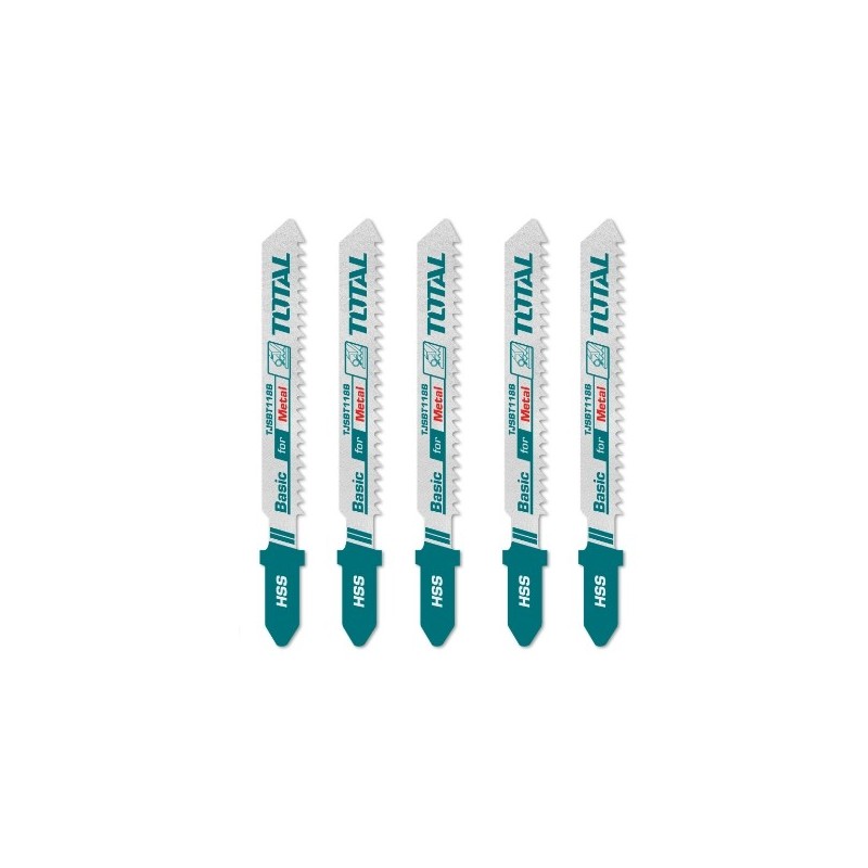 TOTAL 41169  
 Hojas para sierra caladora TJSBT118B  
 50 mm