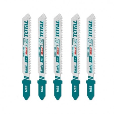 TOTAL 41169  
 Hojas para sierra caladora TJSBT118B  
 50 mm