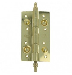 AMIG 4118  
 Bisagra seguridad 561  
 150 x 82 x 3 mm  
 Acero  
 Lacado dorado