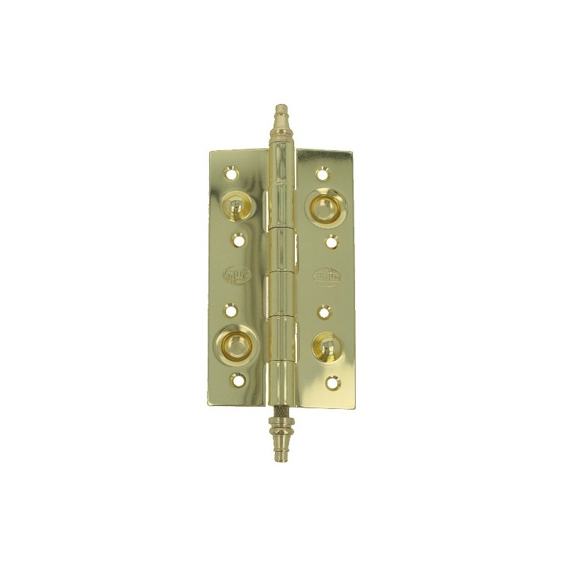 AMIG 4118  
 Bisagra seguridad 561  
 150 x 82 x 3 mm  
 Acero  
 Lacado dorado