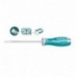 TOTAL 41183  
 Destornillador punta plana THT26  
 SL5 x 75 mm  
 Acero