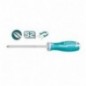 TOTAL 41184  
 Destornillador punta Phillips THT26PH  
 PH1 x 75 mm  
 Acero