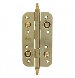 AMIG 4119  
 Bisagra seguridad 566  
 150 x 82 x 3 mm  
 Acero  
 Lacado dorado