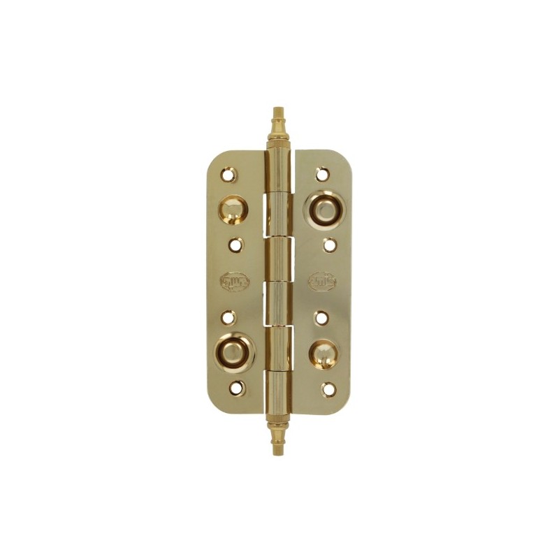 AMIG 4119  
 Bisagra seguridad 566  
 150 x 82 x 3 mm  
 Acero  
 Lacado dorado