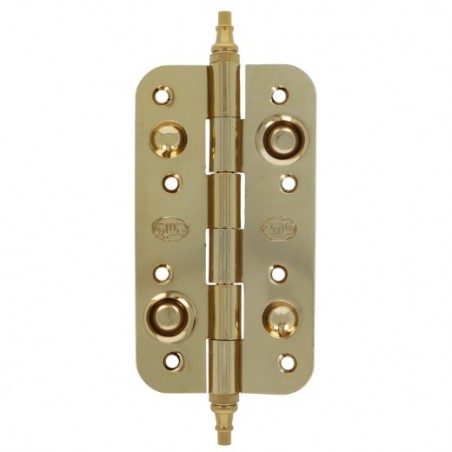 AMIG 4119  
 Bisagra seguridad 566  
 150 x 82 x 3 mm  
 Acero  
 Lacado dorado