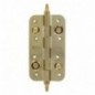 AMIG 4119  
 Bisagra seguridad 566  
 150 x 82 x 3 mm  
 Acero  
 Lacado dorado