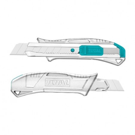 TOTAL 41190  
 Cutter THT511807  
 18 x 100 mm  
 Aluminio