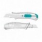 TOTAL 41190  
 Cutter THT511807  
 18 x 100 mm  
 Aluminio