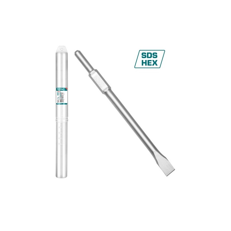 TOTAL 41209  
 Cincel HEX TAC1532301  
 Ø30 x 410 mm
