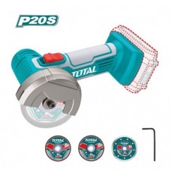 TOTAL 41214  
 Miniamoladora a batería TAGLI76011  
 20 V