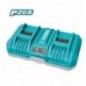 TOTAL 41224  
 Cargador rápido doble TFCLI2082  
 20 V