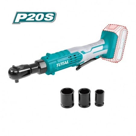 TOTAL 41230  
 Llave carraca a batería TDRLI2060151  
 20 V