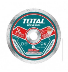 TOTAL 41232  
 Disco diamante ladrillo y hormigón TAC2120763  
 76 mm