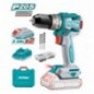 TOTAL 41240  
 Taladro combinado a batería TIDLI20602  
 20 V
