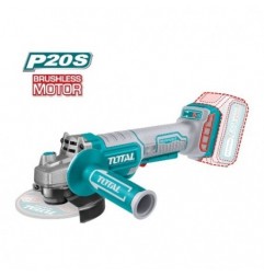 TOTAL 41243  
 Amoladora Brushless a batería TAGLI211156  
 20 V