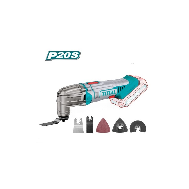 TOTAL 41244   Multiherramienta a batería TMLI2022   20 V
