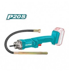 TOTAL 41246  
 Vibrador hormigón a batería TCVLI202301  
 20 V