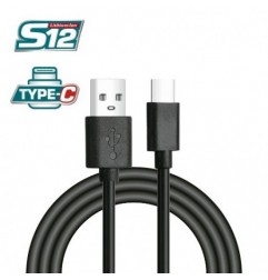 TOTAL 41260  
 Cable USB A USB C TIUCC01  
 1 m
