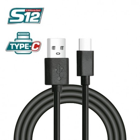 TOTAL 41260  
 Cable USB A USB C TIUCC01  
 1 m