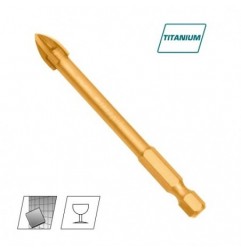 TOTAL 41265  
 Broca porcelánico TACG2  
 6 x 74 mm