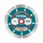 TOTAL 41272  
 Disco diamante mármol y granito TAC211  
 Ø230 mm  
 Diamante