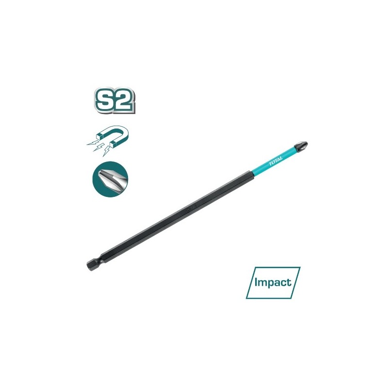 TOTAL 41279  
 Puntas - PH1 TACIM71PH1  
 PH1 x 100 mm