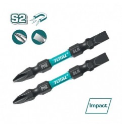 TOTAL 41285  
 Puntas - PH2 / SL6 TACIM72HL665  
 65 mm
