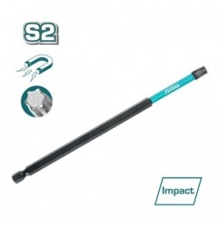 TOTAL 41299  
 Puntas - TORX T25 TACIM71T25  
 T25 x 100 mm