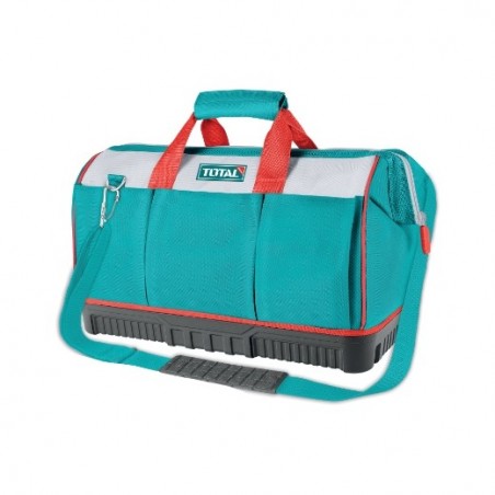 TOTAL 41312  
 Bolsa herramientas THT16163  
 41 x 25 x 26 cm  
 Lona