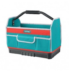 TOTAL 41313  
 Bolsa herramientas THT36L03  
 41 x 23 x 22 cm  
 Lona