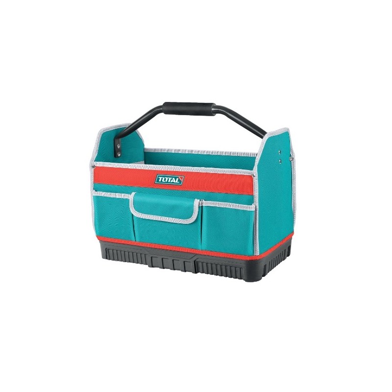 TOTAL 41313  
 Bolsa herramientas THT36L03  
 41 x 23 x 22 cm  
 Lona